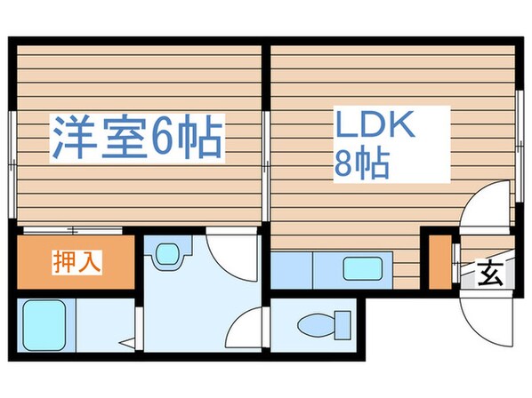 リラハイム１２の物件間取画像